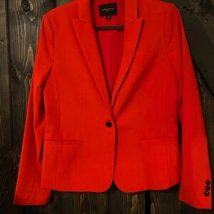 Banana Republic red blazer